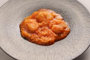 大海老と玉子のチリソース