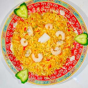 シーフードビリヤニ(Seafood Biryani)