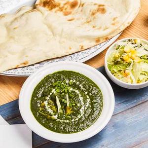 ホウレンソウチキンカレーセット Spinach ＆ Chicken Curry Set