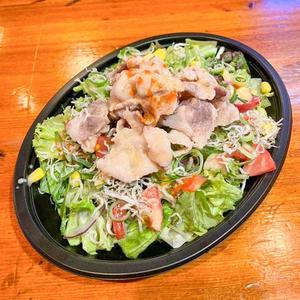ネギじゃこ冷しゃぶサラダ  