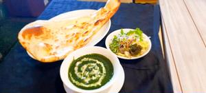 ほうれん草チキンカレーセット