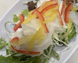 手作り豆腐サラダ