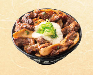 厚切りコンビねぎ塩焼肉丼肉2倍