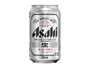 柿家すし 【アルコール】アサヒ スーパードライ 350ml缶