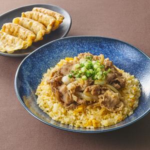 しょうが焼きチャーハン 揚げ餃子(5個)セット