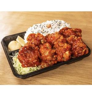 ヤンニョムチキン弁当-  Korean yangnyeom 5p chicken bento box