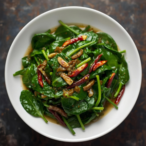 パックブーンファイデーン Pad Pak Boong Fai Daeng