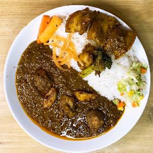 カレーライスセットcurry rice set