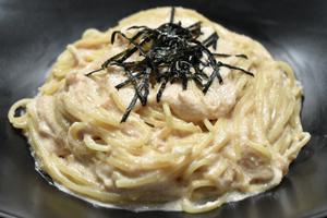 明太子クリームパスタ