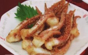 イカげその唐揚げ