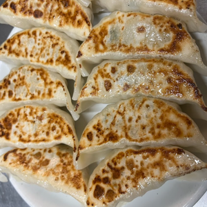 肉汁たっぷり大ぶり焼き餃子10個