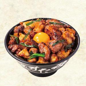 豚ハラミ牛ホルモン焼肉すた丼肉2倍