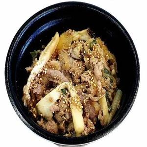 豚のプルコギ丼