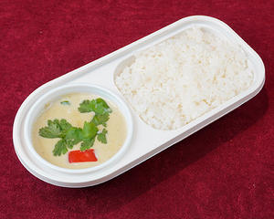 グリーンカレーライスセット/ Green curry rice set