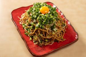 ネギ玉焼きそば
