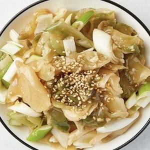 ザーサイと野菜の塩ナムル