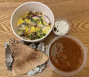 チキンビリヤニ＆選べるカレーセット chicken biryani ＆ curry set