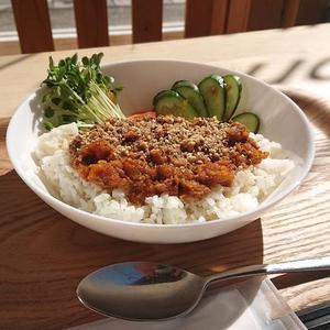 【当店人気No.2】和牛と野菜の身体に優しいキーマカレー+気まぐれスープ付き
