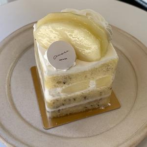 アールグレイとりんごのケーキ