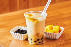 マンゴータピオカミルク Mango Tapioca Milk