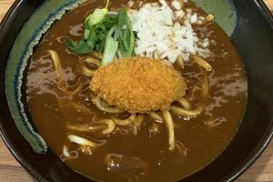 和牛ミンチカツカレーうどん
