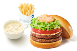 モスバーガー 【+70円ドリンクセット】ダブルモス野菜バーガー