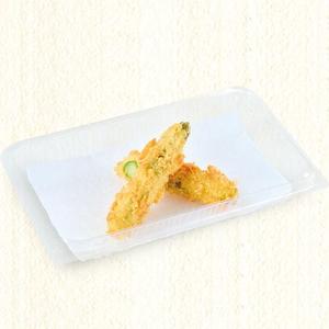 かつ庵人気No.4 アスパラフライ Fried Asparagus