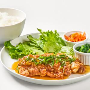 若鶏の1枚揚げ弁当(油淋鶏)