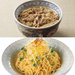 養老乃瀧 養老牛丼と塩焼そばセット