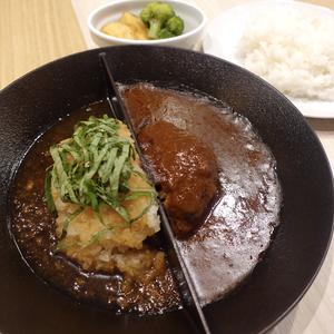 【人気No.3】デミグラス× おろしポン酢(ご飯大盛り無料)