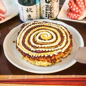 ねぎ焼 Negiyaki (Green Onion Okonomiyaki)