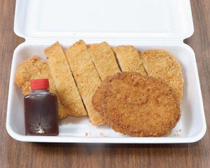 とんかつの和吉 ロースかつ100g ＆ メンチカツ1ヶ