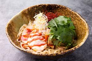 一度食べたらやみつきアジアンパクチー油そば【Abura soba with coriander】