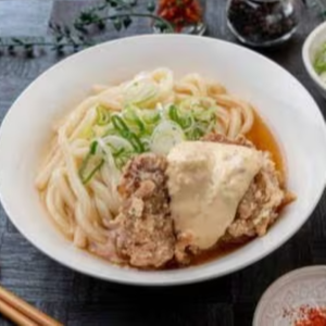 大盛りタルタルザンギうどん