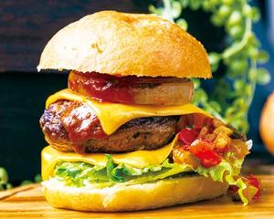 Wチーズ トルネード・バーガー Double Cheese Tornado Burger