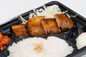豚バラ焼弁当