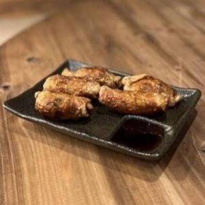 鶏皮餃子