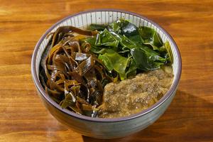 海藻煮込みうどん(温)※お出汁メニュー