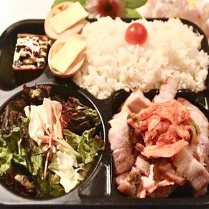 豚肉キムチ炒めセット pork kimichi fried set