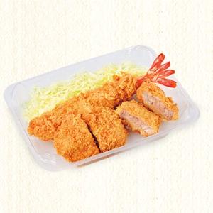 かつ庵 熟成ヒレと大海老フライ弁当 ※ごはん無し