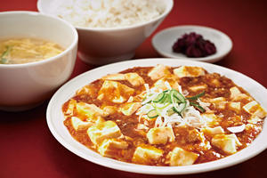 麻婆豆腐定食 Mapo Tofu Set Meal