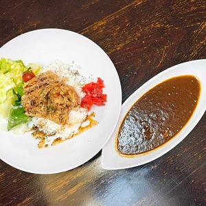 BBQプルドポークのカレーライス