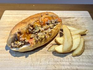 チョップドチーズサンド CHOPPED CHEESE SANDWICH [No sides included]