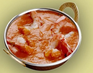 エビマサラカレー(Prawn masala curry)