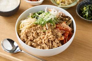 【人気】鶏そぼろのビビンバボウル Chicken Soboro Bibimbap Bowl