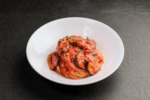 博多ナスとトマトのパスタ