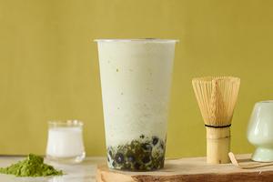 タピオカ 抹茶ミルクティー Tapioca Matcha Milk Tea
