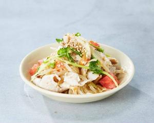 しゃきしゃき野菜の豚しゃぶサラダ