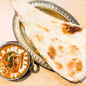 カレー、ナン又はライス＆サラダCurry+NanorRice+Salad