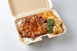 ハンバーグ弁当シングル